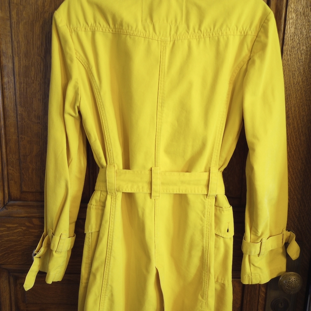 Fionucci Trench Coat, Size Large - Picture 8 of 10